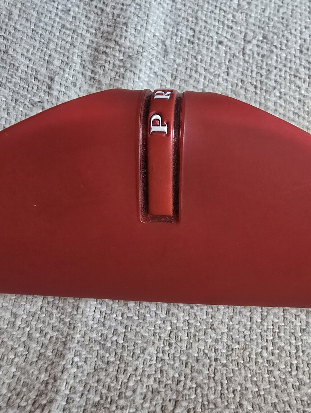 Fantastic Find! Prada Men's Black Tortoiseshell Eyeglasses with Red Case - Picture 6 of 8